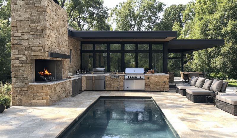 Outdoor Kitchen Construction in Conroe, TX